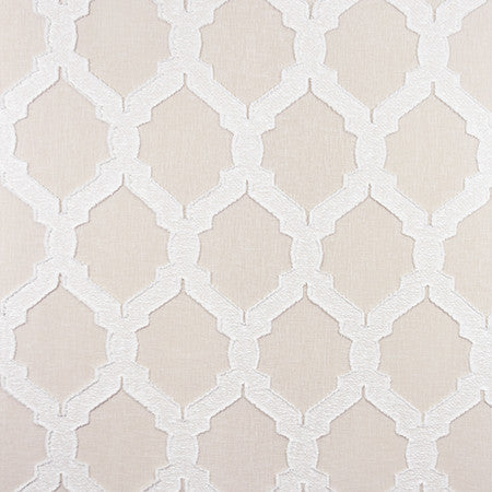 Common Cause Natural by Carole Designer Fabric See It Through 86% Cotton, 14% Polyester India 11 1/4" V, 6 3/4" H 55" - Swanky Fabrics -