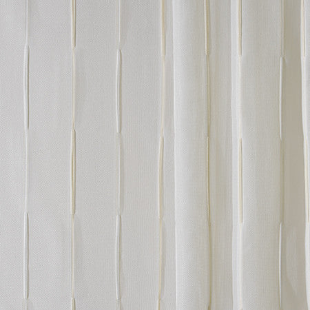 Original Thought Linen by Carole Fabric Sheer Philosophy 100% Polyester Turkey  7 1/2" V, 4" H 118"  - Fabric Carolina -