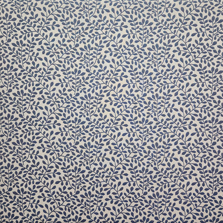 Backyard Retreat Dark Denim by Carole Designer Fabric Manchester 46% Recycled Polyester, 32% Cotton, 22% Viscose India 10 1/8" V, 13 5/8" H 54 1/2"" - Swanky Fabrics -