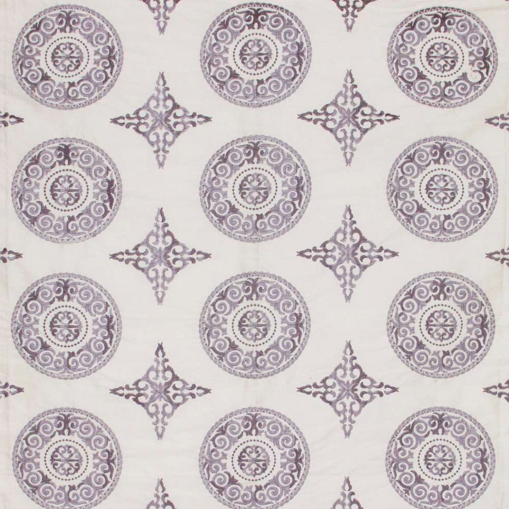 In The Moment Lilac by Carole Fabric Lavender Mist 85% Viscose, 15% Polyester India N/A Horizontal: 10 and Vertical: 75 51 - Fabric Carolina -