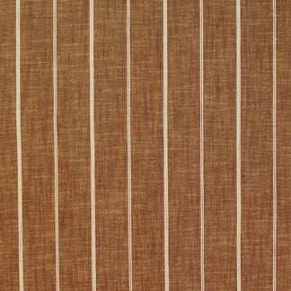 Haber Tobacco by Carole Designer Fabric Linear Color 68% COTTON, 23% RAYON, 8% LINEN, 1% POLY CHINA 5 1/8" H 56" - Swanky Fabrics -