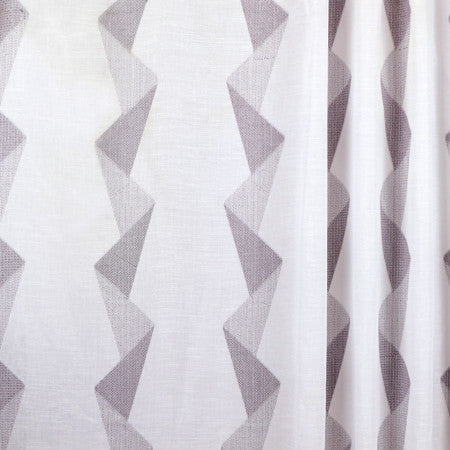 They Say Alloy by Carole Designer Fabric Sheer Movement 100% Polyester Turkey 7 1/2" V, 15 1/4" H 118" - Swanky Fabrics -