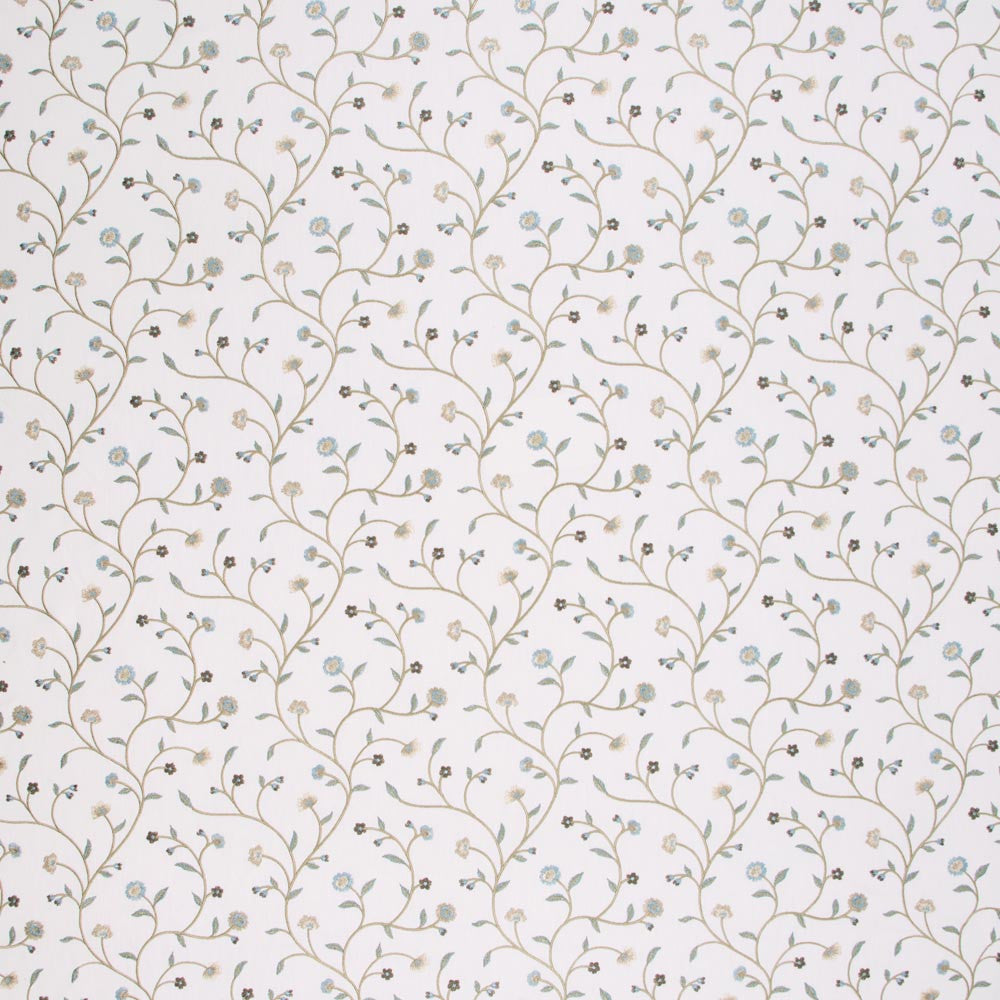 Falling In Love Cornflower by Carole Fabric Mountain Sky 52% Cotton, 48% Polyester India Passes 30,000 Double Rubs Wyzenbeek Horizontal: 925 and Vertical: 925 53 - Fabric Carolina -