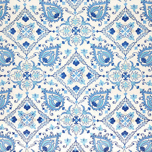 Faux Show Wedgewood by Carole Fabric
