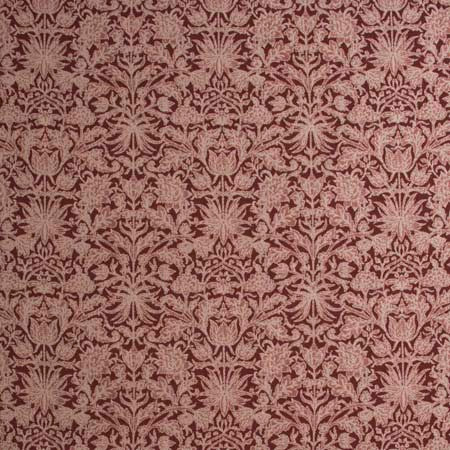 Kimmeridge Claret by Carole Fabric Red Sea 46% Viscose, 30% Cotton, 24% Polyester Turkey N/A Horizontal: 14" and Vertical: 13 3/8" V 57" - Fabric Carolina -