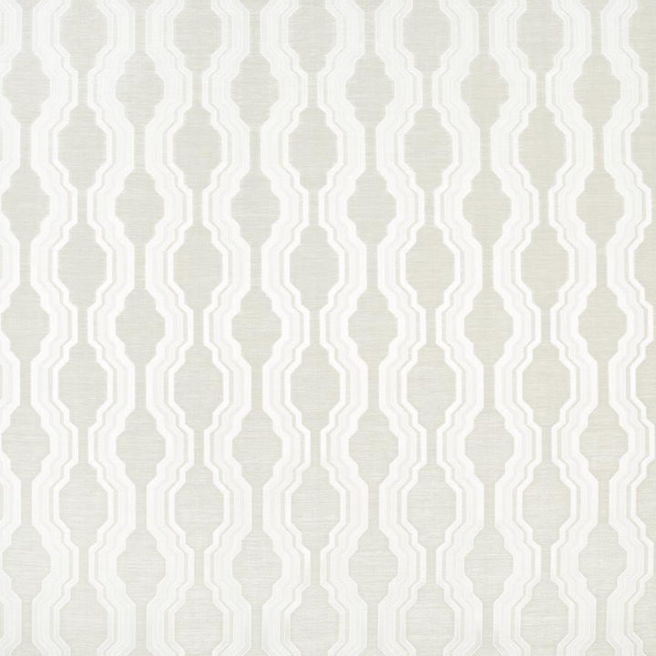 Inspire Yourself Silver by Carole Designer Fabric Coconut Cream 100% Polyester India N/A Horizontal: 6875 and Vertical: 725 54 - Swanky Fabrics -