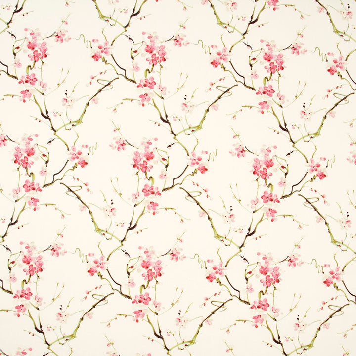 Birdsall Farm Petal Pink by Carole Fabric Geranium 100% Cotton-SSR India Passes 15,000 Double Rubs Wyzenbeek Horizontal: 135 and Vertical: 2525 54 - Fabric Carolina -