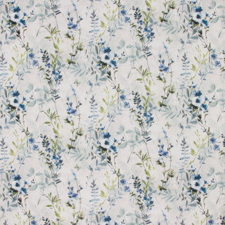 Forest Fresh Spring Water by Carole Fabric Night Sky 100% Polyester Spain Passes 20,000 Circular Rubs Martindale 16 1/2" V, 35 3/8" H HD 54"  - Fabric Carolina -