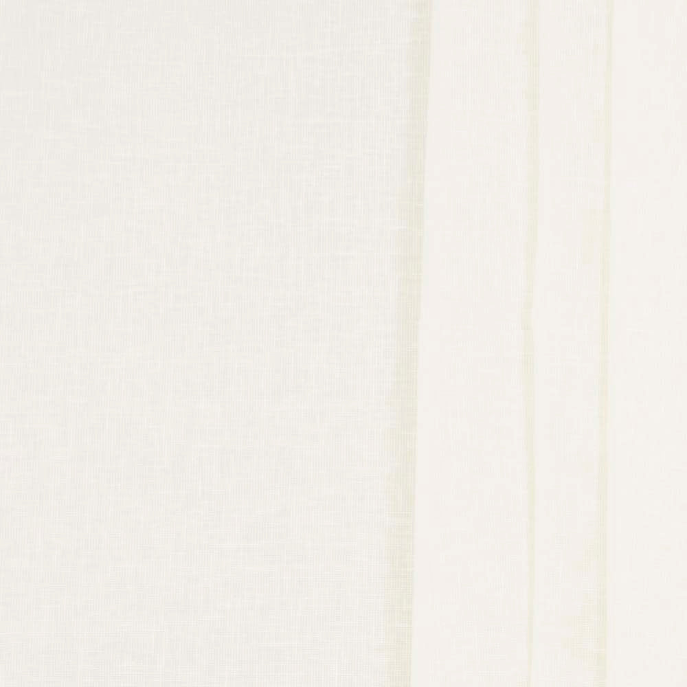 Into The Calm Porcelain by Carole Fabric Sheer Intrigue 91% Polyester, 9% Cotton India N/A Horizontal: 0 and Vertical: 0 55 - Fabric Carolina -
