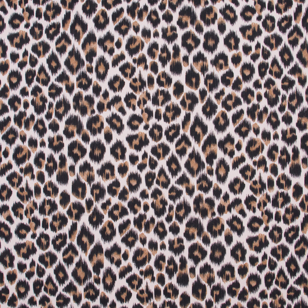 Jaguar Calico by Carole Fabric Jungle Safari 100% Cotton Spain Passes 16,000 Circular Rubs Martindale Horizontal: 27 and Vertical: 25 54 - Fabric Carolina -