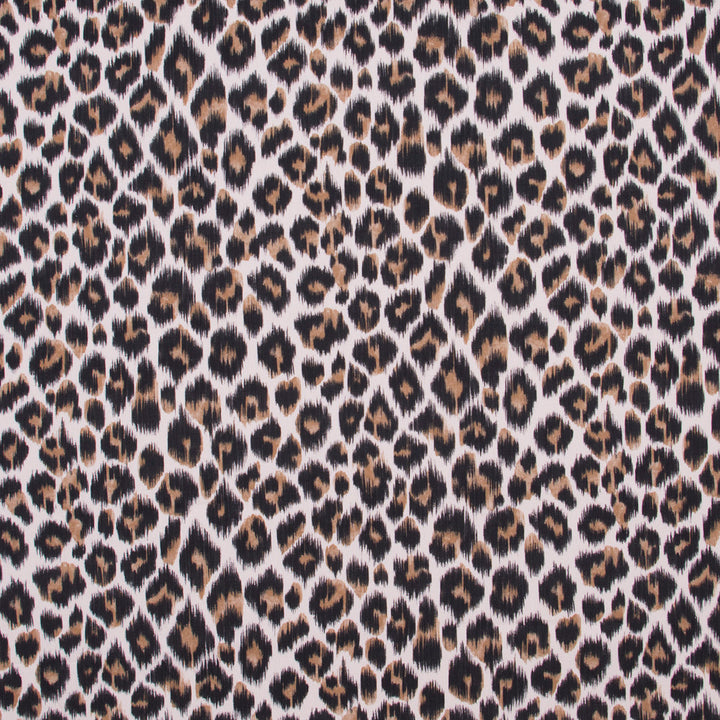 Jaguar Calico by Carole Fabric Jungle Safari 100% Cotton Spain Passes 16,000 Circular Rubs Martindale Horizontal: 27 and Vertical: 25 54 - Fabric Carolina -