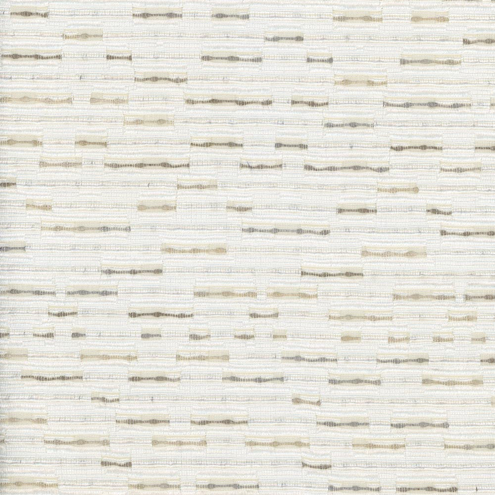 Birch Paper Pearl by Carole Designer Fabric Stationery 100% Polyester India Passes 25,000 Double Rubs Wyzenbeek Horizontal: 135 and Vertical: 0 55 - Swanky Fabrics -