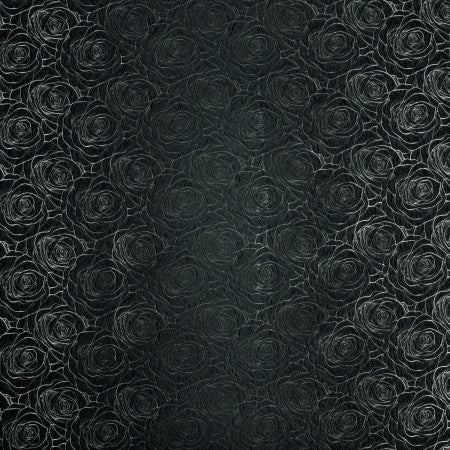 Ravishing Ebony by Carole Fabric WINNER'S CIRCLE 100% Polyester Turkey Passes 15,000 Double Rubs Wyzenbeek Horizontal: 7 1/2" D and Vertical: 7" V 56" - Fabric Carolina -