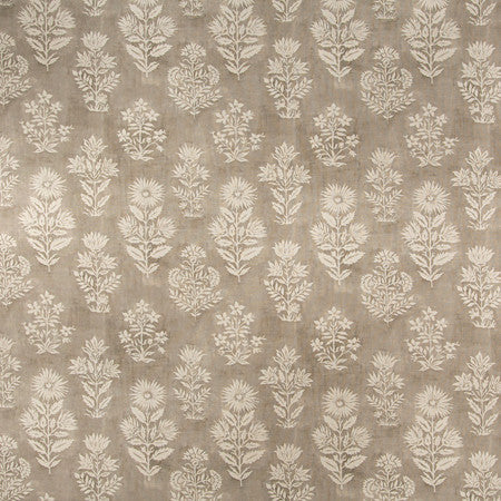 Place Of Honor Stone by Carole Designer Fabric Misty Glen 50% Cotton, 35% Viscose, 15% Linen India 19" V, 18" H 54"" - Swanky Fabrics -