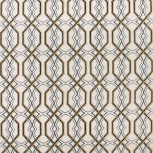 Rivers Connect Gold Dust by Carole Fabric
