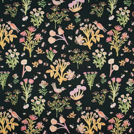 Lost Creek Ebony by Carole Fabric Geranium 100% Cotton India Passes 15,000 Double Rubs Wyzenbeek </p><p>Repeat: 26 5/8" V, 26 5/8" H 54" - Fabric Carolina -