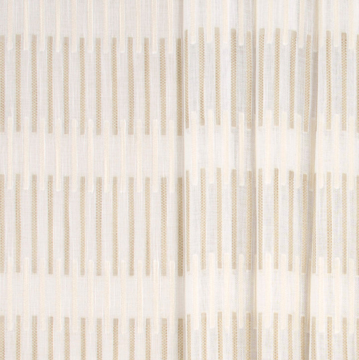 Roped Around Latte by Carole Fabric Sheer Marvel 100% Polyester TURKEY N/A Horizontal: 875 and Vertical: 75 118 - Fabric Carolina -