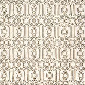Park Circle Parchment by Carole Fabric