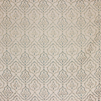 Design Duo Teal by Carole Fabric Treasure Trove 100% Polyester CHINA N/A Horizontal: 7" and Vertical: 7" 56" - Fabric Carolina -