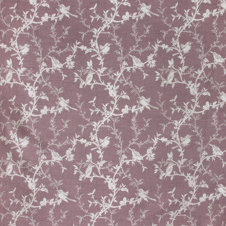 Bird Nest Mulled Wine by Carole Fabric Mulberry Sangria 71% Polyester, 29% Rayon China N/A Horizontal: 14 1/2" and Vertical: 16 1/2" V 57" - Fabric Carolina -