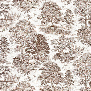 Wild Horses Driftwood by Carole Fabric