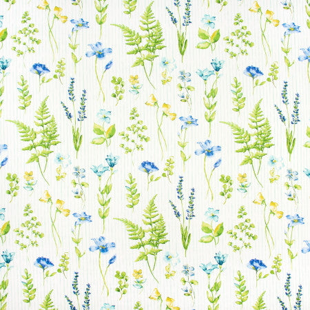 Elberton Way Bluebell by Carole Fabric BREATHTAKING 100% Cotton- Soil Repellent Pakistan Passes 50,000 Double Rubs Wyzenbeek </p><p>Repeat: 24 3/4" V, 27" H HD 55" - Fabric Carolina -