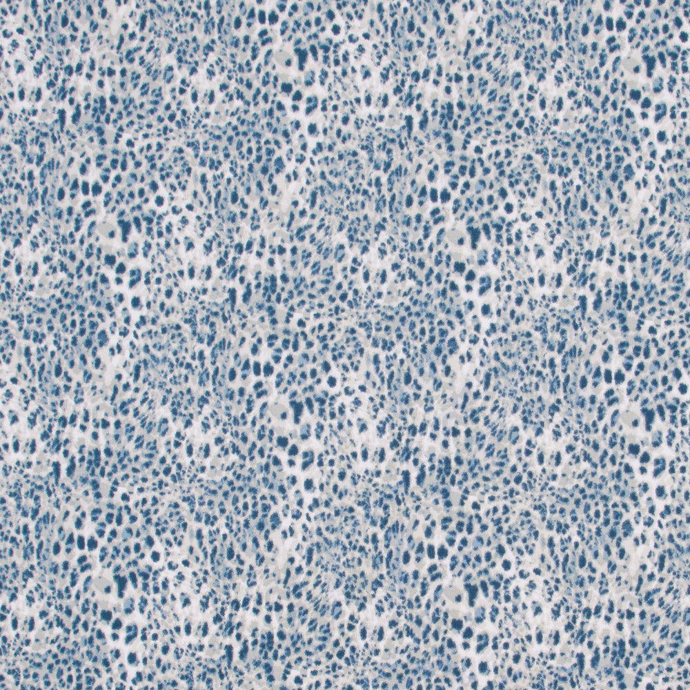 Spotted All Over River by Carole Fabric Jungle Safari 100% Cotton India Passes 30,000 Double Rubs Wyzenbeek Horizontal: 13.75 and Vertical: 13.5 54 - Fabric Carolina -