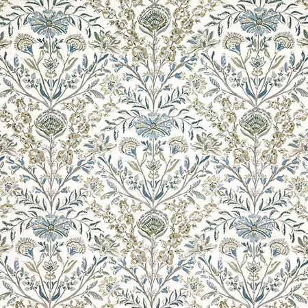 Unreal Cypress by Carole Fabric First Impressions 90% Cotton, 10% Linen Pakistan  27" V, 13 1/2" H HD 54"  - Fabric Carolina -