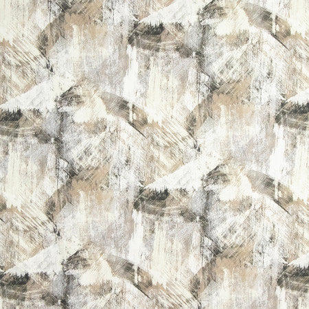 Stay In Balance Portobello by Carole Designer Fabric Earthbound 100% Cotton 35,000 Martindale Circular Rubs 16 5/8" V, 14 1/2" H HD 55" - Swanky Fabrics -