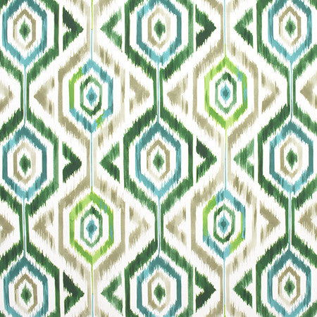 Missed Connections Caribe by Carole Fabric Prisma 100% Cotton SPAIN  27" V, 27" H HD 54"  - Fabric Carolina -