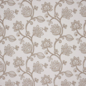 Expansive Garden Taupe by Carole Fabric