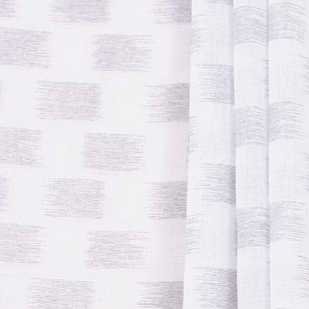 Through Clouds Sterling by Carole Fabric Sheer Intrigue 100% Polyester Turkey N/A Horizontal: 11" and Vertical: 11" V 59" - Fabric Carolina -