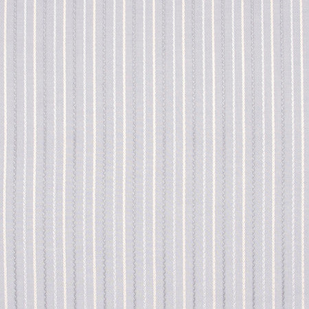 Down The Road Silver by Carole Fabric White Smoke 73% Cotton, 27% Polyester India Passes 30,000 Double Rubs Wyzenbeek Horizontal: None and Vertical: 2 1/2" H 54" - Fabric Carolina -