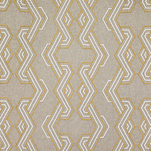 Unique Way Golden by Carole Fabric