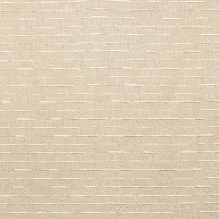 Sketch Lines Natural by Carole Fabric Neutral Ground Base: 42% Cotton, 20% Linen, 20% Polyester, 18% Rayon Embr: 50% Cotton, 50% Rayon India  6 1/4" V, 8 3/4" H 52 1/2""  - Fabric Carolina -