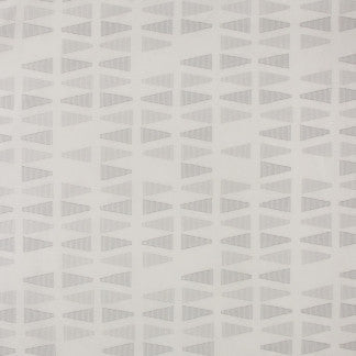 Strobe Light Soft Gray by Carole Designer Fabric Sheer Divine 100% Polyester France N/A Horizontal: 7 3/8" and Vertical: 19 1/2" V 118" - Swanky Fabrics -
