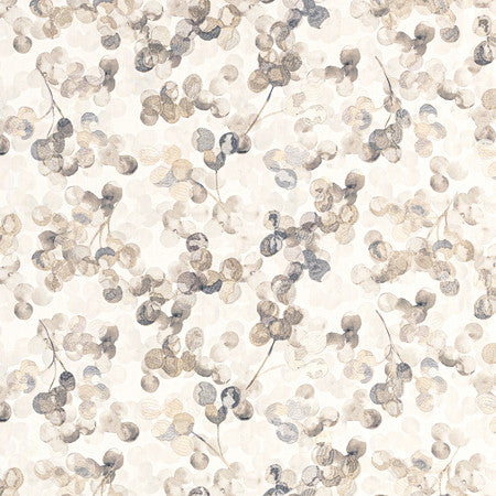 Aim High Cloud by Carole Fabric Neutral Ground Base: 100% Cotton Embr: 100% Rayon India  25" V, 18 1/2" H 50""  - Fabric Carolina -