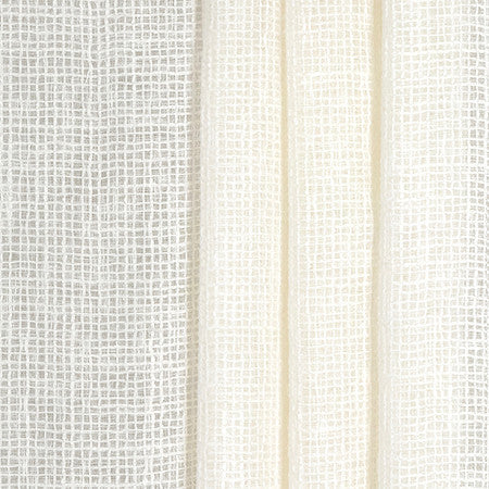 Chesive Ivory by Carole Fabric In The Open 75% Polyester, 18% Cotton, 7% Linen N/A 1 1/4" V, 1 1/2" H 54" - Fabric Carolina -