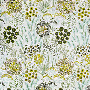New Chapter Aqua Green by Carole Fabric
