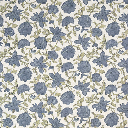 Storybrook Baltic by Carole Fabric English Garden 50% Cotton, 35% Viscose, 15% Linen 15,000 Wyzenbeek Double Rubs 9 1/2" V, 18 1/2" H 54" - Fabric Carolina -