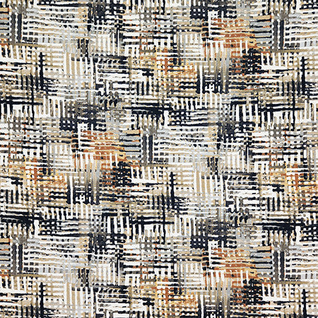 Caught Up Earth by Carole Fabric Evergreen 59% Cotton, 26% Recycled Polyester, 15% Polyester China  24 1/2" V, 13 1/2" H HD 54"  - Fabric Carolina -