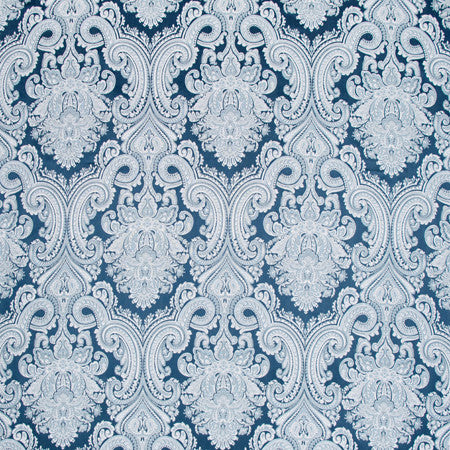 Post Oak Ocean by Carole Fabric Modern Castle 100% POLYESTER INDIA N/A 23 3/8" V, 13 1/2" H 55"  - Fabric Carolina -