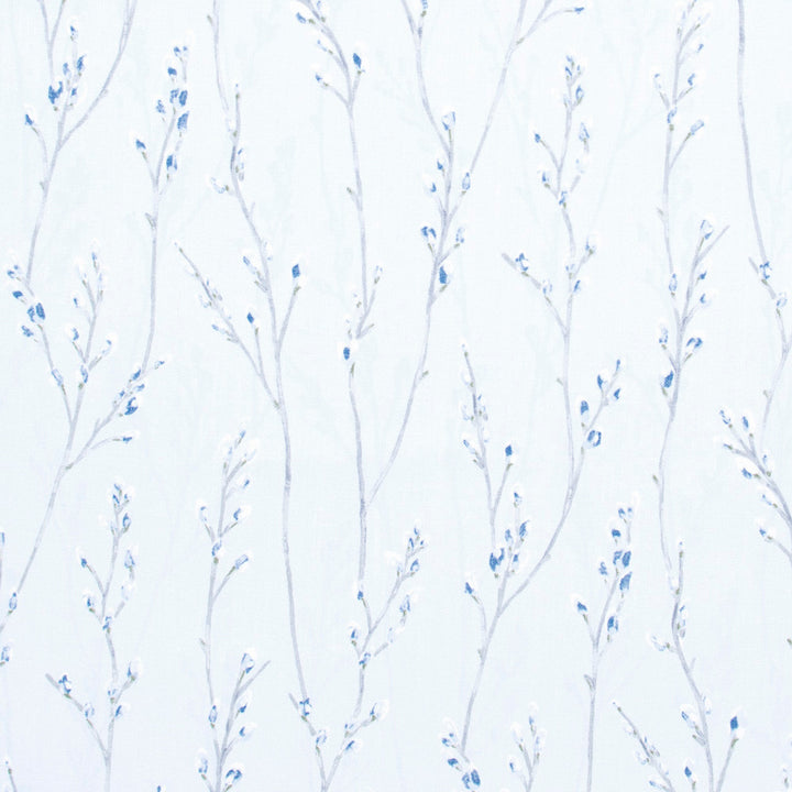 Budding Romance Ice Cap by Carole Fabric Spearmint 50% Polyester, 25% Cotton, 13% Linen, 12% Viscose Turkey Passes 30,000 Double Rubs Wyzenbeek Horizontal: 27 and Vertical: 26.75 54 - Fabric Carolina -