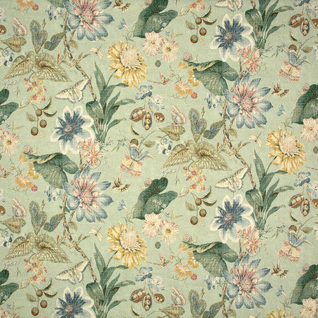 <p>Garden Friends Seafoam by Carole Fabric</p><p><strong>Required Minimum Quantity Purchase: 2 yards</strong></p><p>Book: Moodscapes</p><p>Content: 100% Cotton</p><p>Origin: </p><p>Performance: 25,000 Wyzenbeek Double Rubs</p><p>Repeat: 27" V, 26 1/2" H HD</p><p>Width: 54""</p>