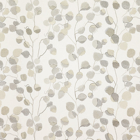 Be The Magic Neutral by Carole Fabric Earth & Stone Base: 72% Cotton, 28% Polyester. Embr: 100% Polyester India  12 3/8" V, 26 3/4" H 53.25"  - Fabric Carolina -