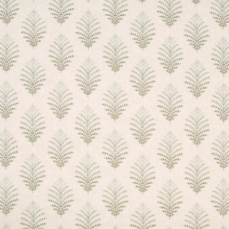 Fox Ridge Meadow by Carole Fabric Blue Forest 70% Cotton, 25% Polyester, 5% Linen India Passes 50,000 Double Rubs Wyzenbeek 7 1/2" V, 8 1/2" H 52"  - Fabric Carolina -