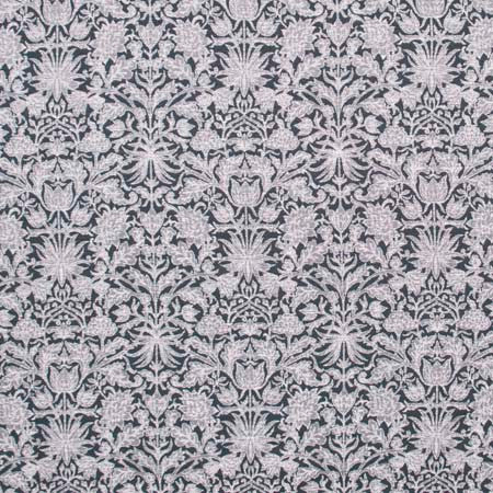 Kimmeridge Indigo by Carole Fabric Red Sea 46% Viscose, 30% Cotton, 24% Polyester Turkey N/A Horizontal: 14" and Vertical: 13 3/8" V 57" - Fabric Carolina -