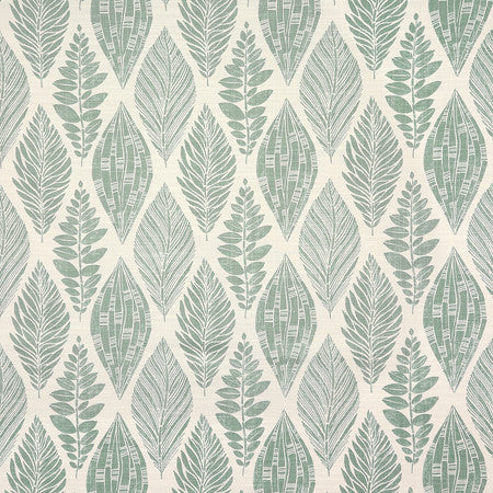 Freedom Sage by Carole Fabric Misty Glen 75% Cotton, 25% Linen Pakistan  12 1/2" V, 13 1/2" H 54""  - Fabric Carolina -