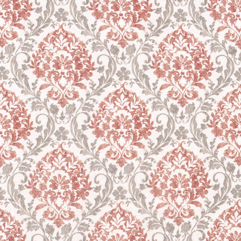 Porchester Spice by Carole Fabric Red Sea 100% Polyester India 30,000 Wyzenbeek Double Rubs Horizontal: 13.5 and Vertical: 13.5 54 - Fabric Carolina -