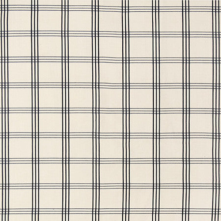 Power Trip Cream Charcoal by Carole Fabric Well Suited 100% Cotton N/A 2 7/8" V, 3" H 56" - Fabric Carolina -